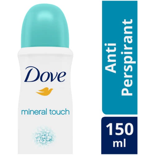 150ML DOVE WOM APS MINERAL TOUCH 48H