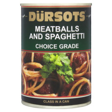 400G DURSOTS MEATBALLS & SPAGHETTI