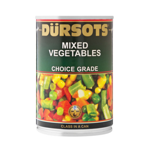 410G DURSOTS MIXED VEGETABLE