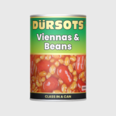 DURSOTS 6X400G VIENNA AND BEANS