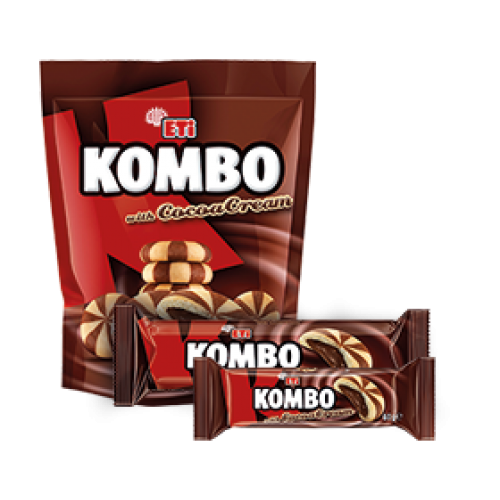 ETI KOMBO 24X100G COCOA CREAM F/BISCUIT