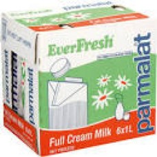 EVERFRESH 6X1L FULL CREAM LONG LIFE MILK