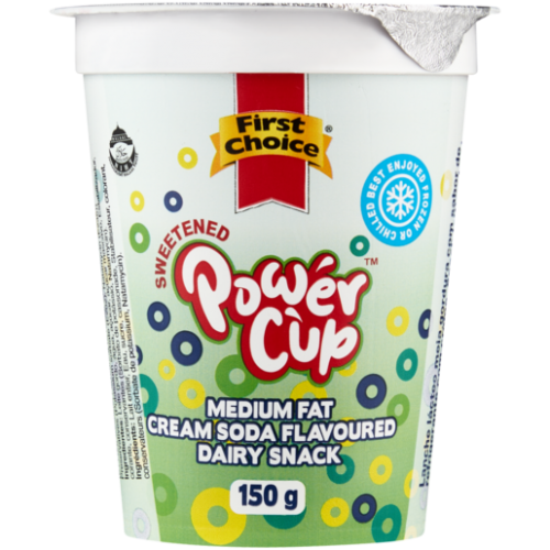 150G FIRST CHOICE POWER CUP CREAMSODA