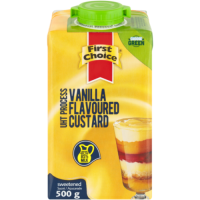 FIRST CHOICE CUSTARD 10X500G VANILLA