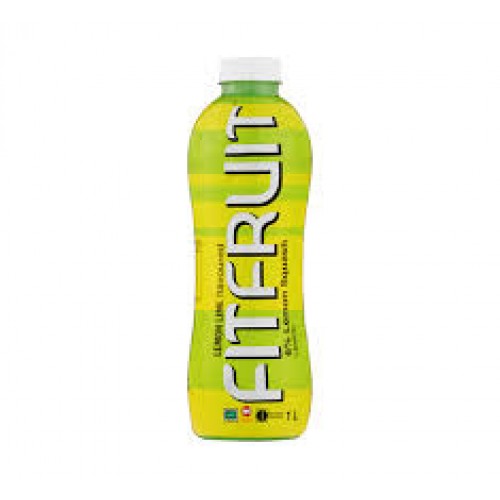 FITFRUIT 6X1L LEMON LIME SQUASH
