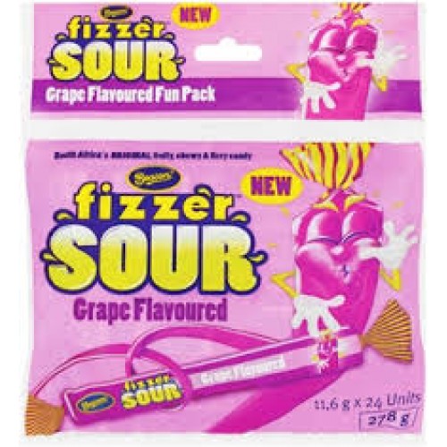BEACON FIZZER MINI SOUR GRAPE 100'S