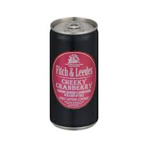 FITCH & LEEDS 6X200ML CHEEKY CRANBER