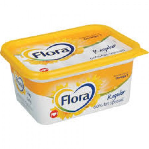 1KG FLORA MARGARINE TUB