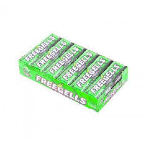 FREEGELLS 12X10'S MINT MENTHOL GREE