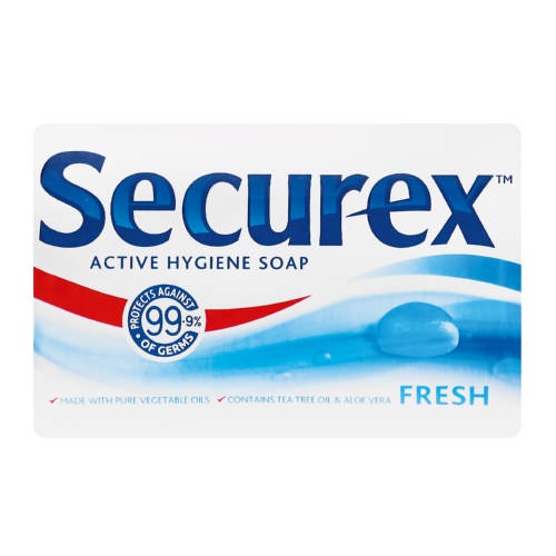 100G SECUREX FRESH ACTIVE HYGIENE SOAP