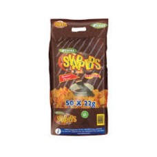 FRIMAX 50X22G SNAPPERS BBQ CORN CHIPS