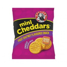 BAKERS 36X33G MINI CHEDDARS FR/CHUTNEY