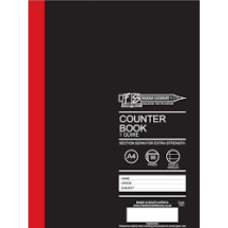 FS A4 1QUIRE H/C 10X96P COUNTER BOOK