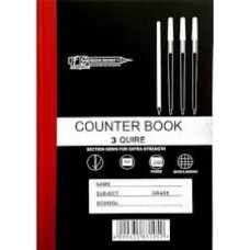 FS A4 3QUIRE H/C 5X288P COUNTER BOOK