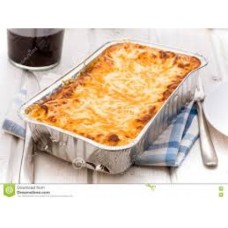 FOIL LASAGNE DISH MEDIUM 10'S + LID