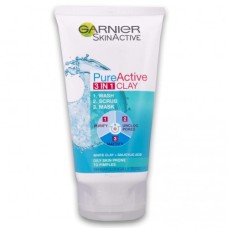 150ML GARNIER 3I1 P/ACTIVE CLAY CLEANSER
