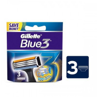 3'S GILLETTE BLUE3 BLADE CARTERIDGE