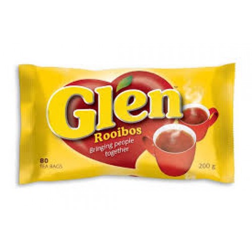 GLEN ROOIBOS 4X200G(80'S) TEA BAGS