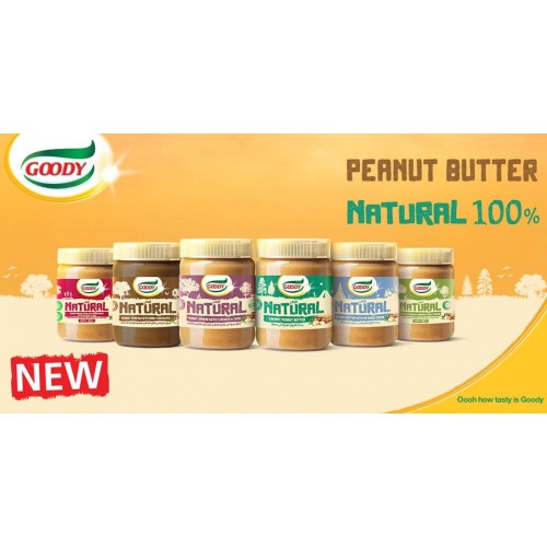 500G GOODY LIFE NATURAL PEANUT BUTTER