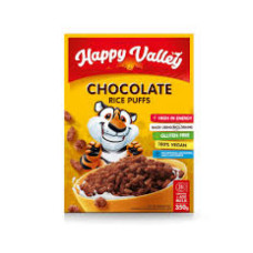 HAPPY VALLEY 8X350G RICE PUFF CHOC