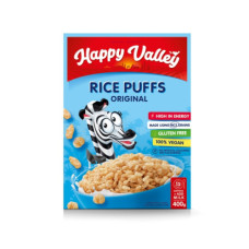 HAPPY VALLEY 8X400G RICE PUFF ORIG