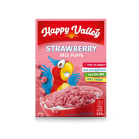 HAPPY VALLEY 8X350G RICE PUFF SBERRY
