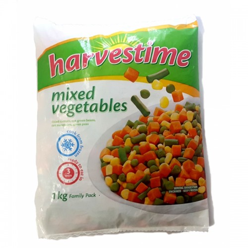 250G HARVESTIME MIXED VEGETABLES