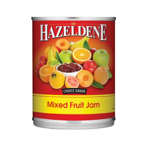 HAZELDENE 6X900G MIXED FRUIT JAM