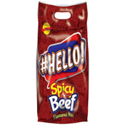 HELLO 50X20G SPICY BEEF NAKS
