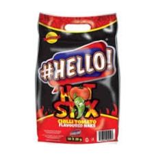 HELLO  12X100G HOT STIX CHILLI TOM NAKS