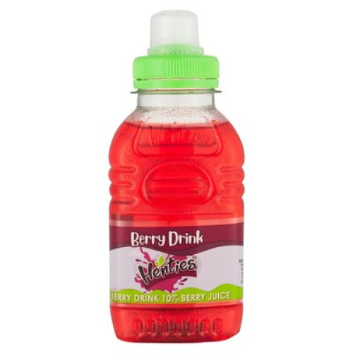 HENTIES JUICE 6X250ML BERRY 10%