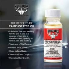 HERCULES 12X20ML CAMPHORATED OIL