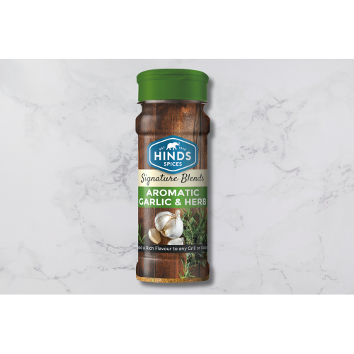 HINDS 6X75G AROMATIC GARLIC&HERB SPI