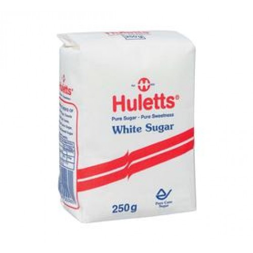 HULLETS WHITE 20X250G SUGAR