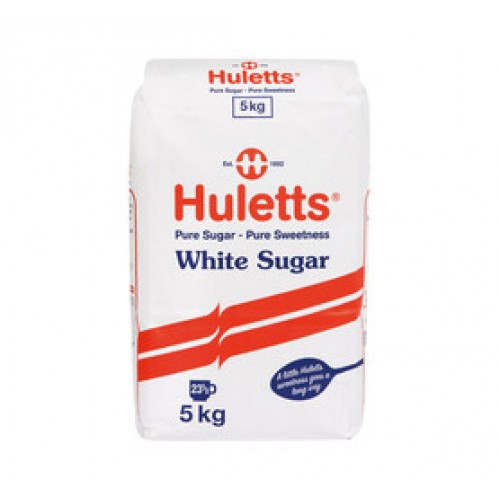 HULLETS WHITE 4X5KG SUGAR