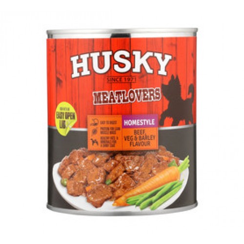 HUSKY 6X775G HOMESTYLE BEEF & VEG