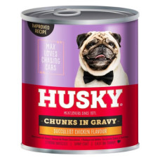 775G HUSKY CHICKEN CHUNKS IN GRAVY