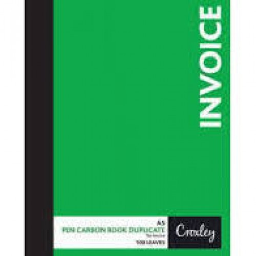 INVOICE BOOK DUPLICATE/NUMBERED 50PAGE