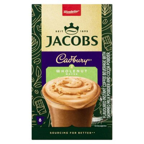 JACOBS CUPPACINO 8X18.3G WHOLENUT MOCHA
