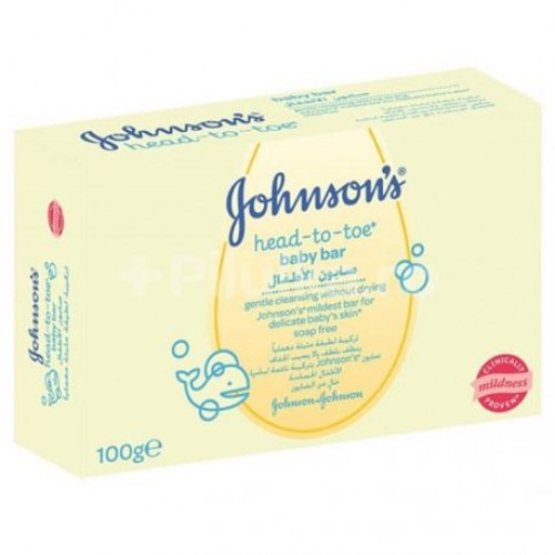 100G JOHNSON'S HEAD-TO-TOE BABY BAR