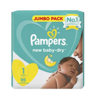 PAMPERS J/P ACTIVE NO.1(2-5KG) 96'S
