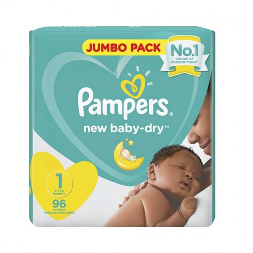 PAMPERS J/P ACTIVE NO.1(2-5KG) 96'S