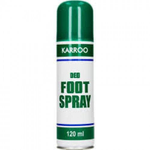 KAROO 6X120ML DEO FOOT SPRAY
