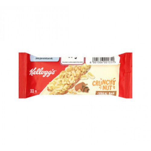 33G KELLOGS CRUNCHIE NUT BAR