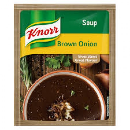 KNORR SOUP 10X50G BROWN ONION