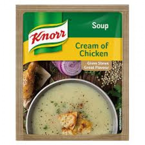 KNORR SOUP 10X50G CREAM OF CHICKEN