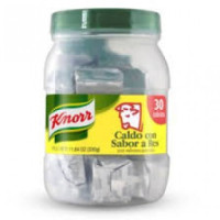KNORROX STOCK CUBES 144X10G CHI/BEEF JAR