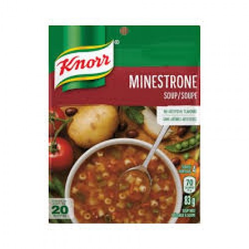 KNORR TASTY 10X50G MINESTRONE+HE 2in1 SM