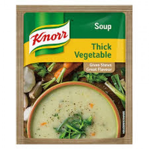 KNORR SOUP 10X50G THICK VEGETABLE