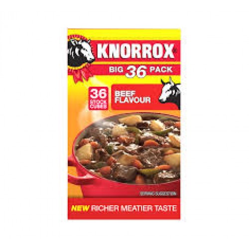 KNORROX STOCK CUBES 10X240G BEEF